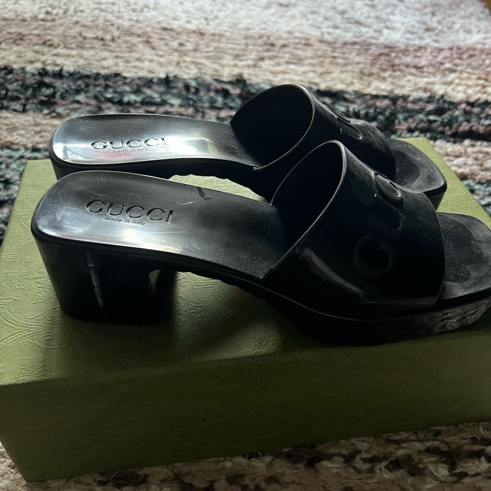 Gucci Black Women's Mules - Picture 3 of 11